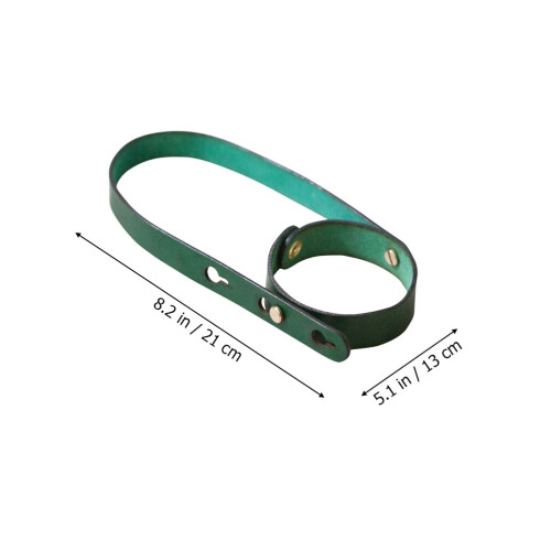 Support En Cuir Pour Tasse Café, Porte-Tasse Réglable 1