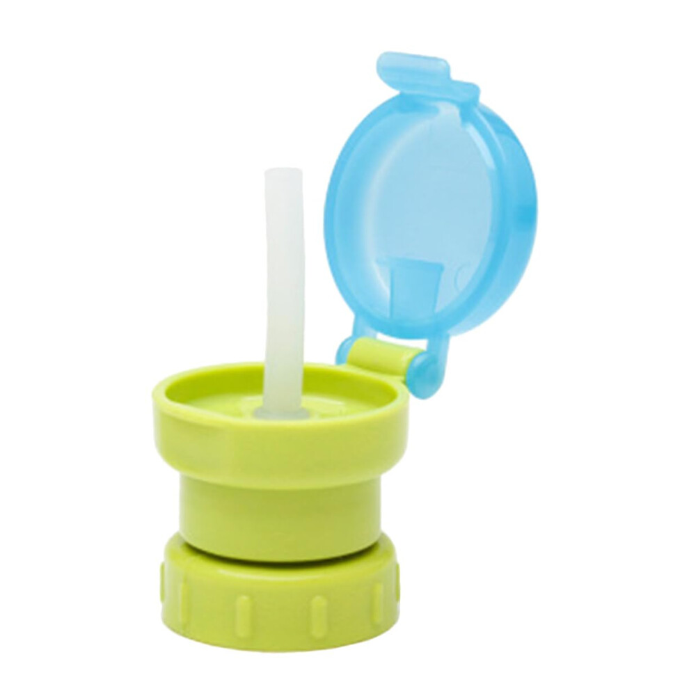 Spill Bottle Lid With Straw Portable Travel Sippy Lid Lightweight Water Bottle Cap Easy To Clean For Nursing Mothers