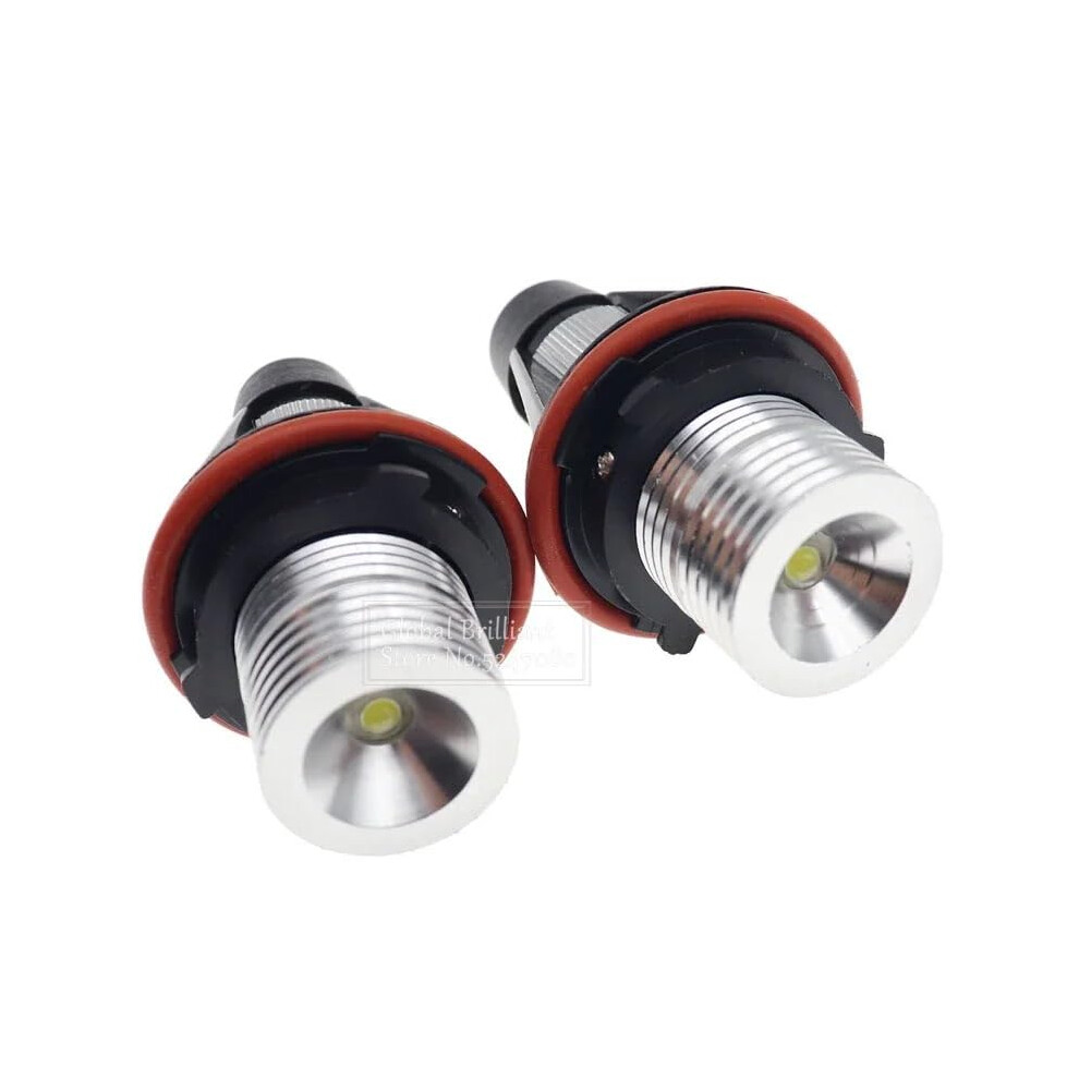 Angel Eyes Led Marker Lights 2 Pcs For Bmw E39-E87 E53 E60 E61 E63 E64 E65 E66 525I 530I Xi 545I M5 2X5w Led Red 9393856491278
