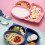 1 Set Baby Untersetzer Teller Für Mahlzeiten Training 8