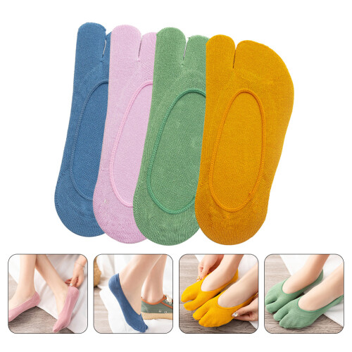 4 Pares De Calcetines Transpirables De Para Niñas 2