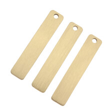 3 Piezas Placas Metal Sin Acabar Para Arte Manualidades O Adornos