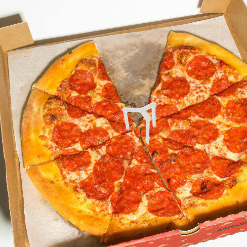 100 Unidades Soporte Para Servir Pizza Protector De 2
