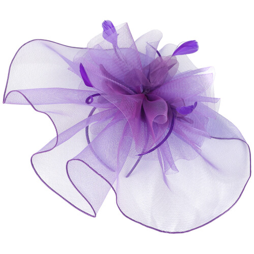 Fascinator Com Presilha E Véu Para 2