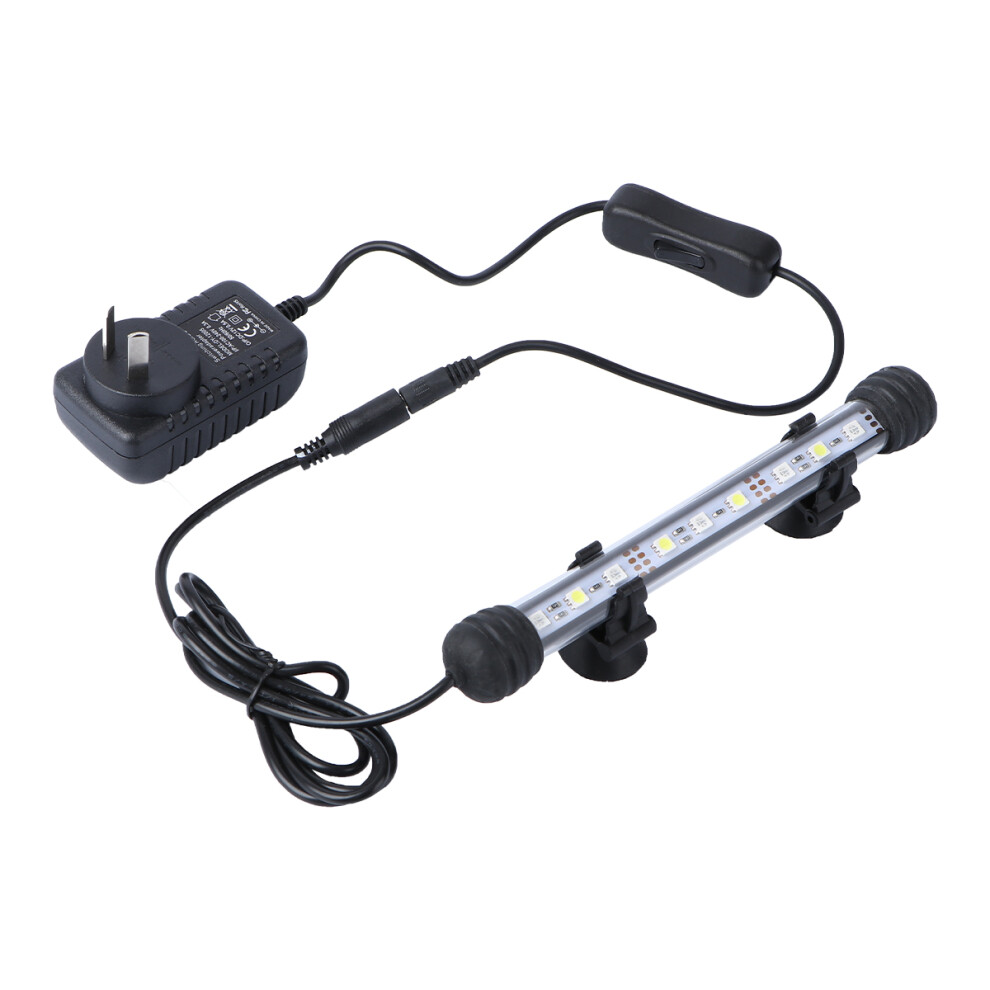 Lampa Led Do Akwarium 19 Cm, Niebiesko-BiałA, Wtyk Au-image