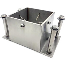 Heavy Duty Stainless Steel Post Base 2x2 To 8x8 Inch Bracket For Concrete And Wood Decks Pergola Railing Posts 105x105