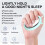 Sleep Instrument Hand-Held Sleep Aid Microcurrent Device, Model for Sleep Mood and Focus, White/Blue 2