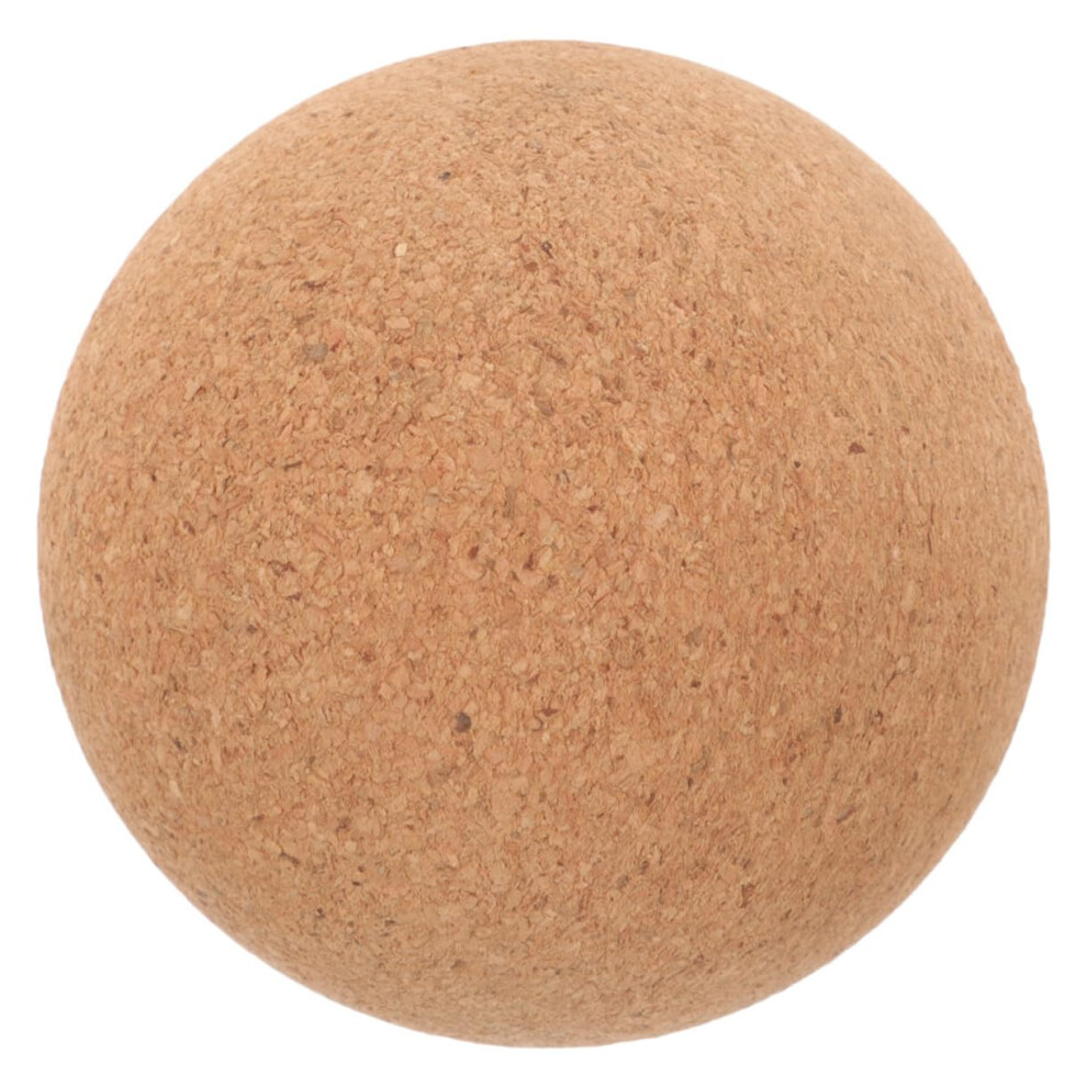 Cork Massage Ball High-Density For Targeted Muscle Tension Relief Lightweight Yoga Fascia Ball For Foot Therapy