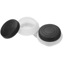 1Set Compacte Verfkwasten En Kwastenhouder Zwart