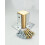 Galvanizing Adjustable Fence Post Holder, Galvanized Steel Post Base, Outdoor Pillar Stand, Deck Railing Brackets, 2 Pack 1