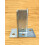Galvanizing Adjustable Fence Post Holder, Galvanized Steel Post Base, Outdoor Pillar Stand, Deck Railing Brackets, 2 Pack 4