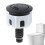 Toilet Push Button Round Double Push Button Rustproof Replacement Wire Control Dual Flush For Round Toilet Tanks Black 1