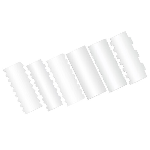 6 Stuks Cake Icing Smoother Bakgerei 2