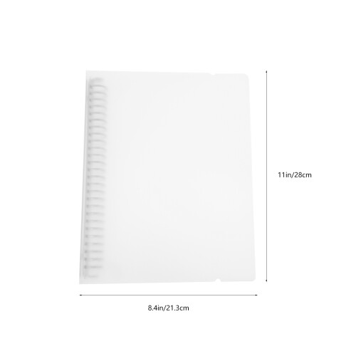Transparente Para De Anillas Y Cuaderno Reutilizable 1