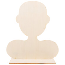 Portrait De Madera Para Alfarería Y Arte Con Arcilla