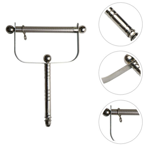 1 Soporte Inoxidable Para Jaula Plateado 1