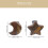 2Pcs Car Vent Clip Coffee Crystal Moon Star Car Interior 2