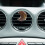 2Pcs Car Vent Clip Coffee Crystal Moon Star Car Interior 11
