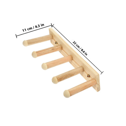 2 Unidades Estantería Para Mueble De Madera 1