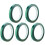 5Pcs Verde 8Mm X 33M Para Alta Temperatura 1