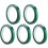 5Pcs Verde 8Mm X 33M Para Alta Temperatura 9
