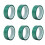 5Pcs Verde 8Mm X 33M Para Alta Temperatura 2