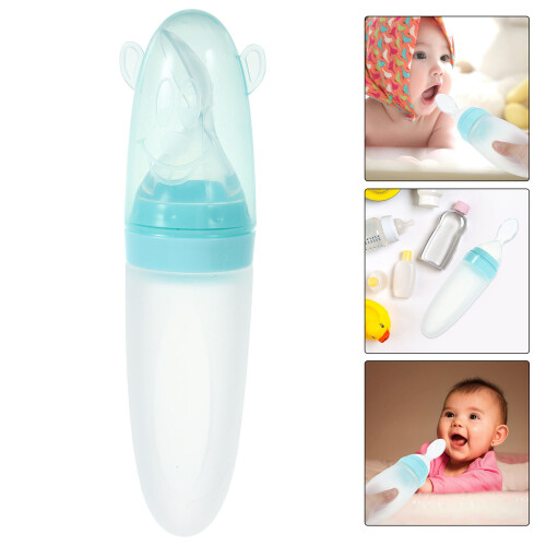 En Silicone Pour Bouteille De Pâte À Céréales Bébé 2