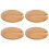 4 Pezzi In Bamboo Per Tazza Viaggio, Tè E Bicchiere 4