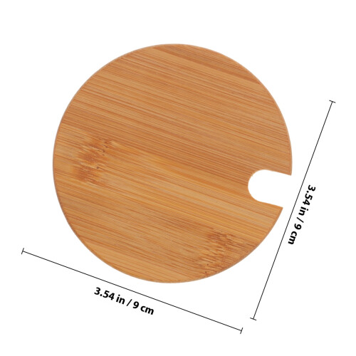 4 Pezzi In Bamboo Per Tazza Viaggio, Tè E Bicchiere 1