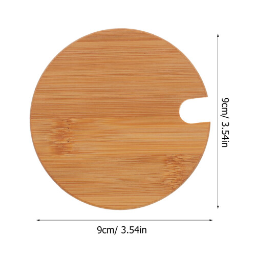4 Pezzi In Bamboo Per Tazza Viaggio, Tè E Bicchiere 2