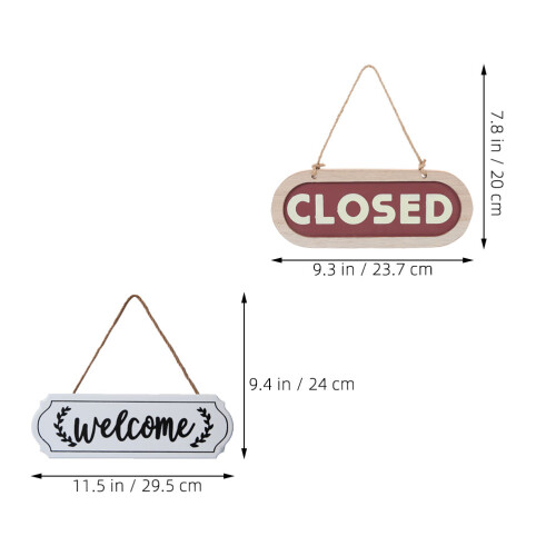 De Fechado 2 Unidades Com Corda Para Decoração 1