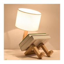 Bedside Lamps Wooden Table Lamp Dimmable Plug-In Desk Lamp For Bedroom Living Room Study Night Light