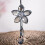 1 Colgante Cristal Espejo Con Cadena Y Corazón 11
