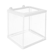 1 Visfokkerbox Praktische Visaquarium Huis Visisolatiebox Wit