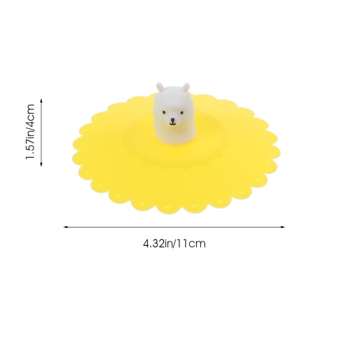 6 Pezzi Coperchi In Silicone Riutilizzabili Per Tazze Da E Tè 1