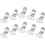 10Pcs Compact Silver Metal Shoe Clips for Sewing DIY Decorations 5