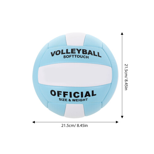 Soft Volleyball Taille 5 Durable Anti-Explosion Intérieur Extérieur 1
