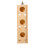 Perchino in Legno Beige Per Uccelli Con Gioco Foraging 7