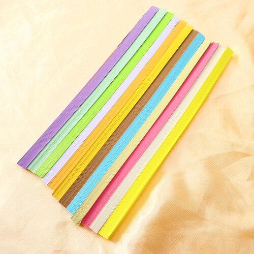12 Pezzi Stella Origami Carta Punte Per Ragazze 2