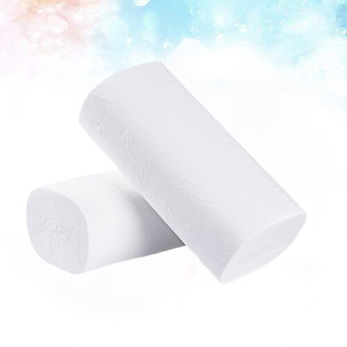 10 Unidades Papel Higiênico Espessado Sem Rolo 1