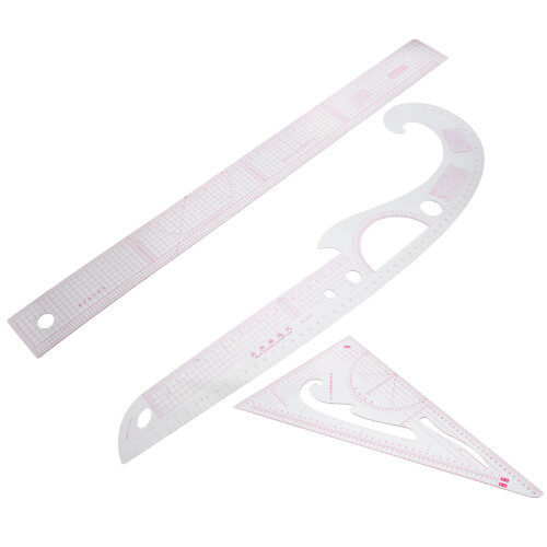 3Pcs Régua Para De Roupas,