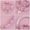 2 Unidades 1 Conjunto Pulseira Desenho 7