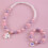 2 Unidades 1 Conjunto Pulseira Desenho 4