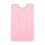1Smartphonebackwallet Roze Siliconen Kaarten Portemonnee 1