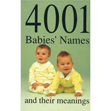4001 Babies Names and Their Meanings by James Glennon Paperback Book
