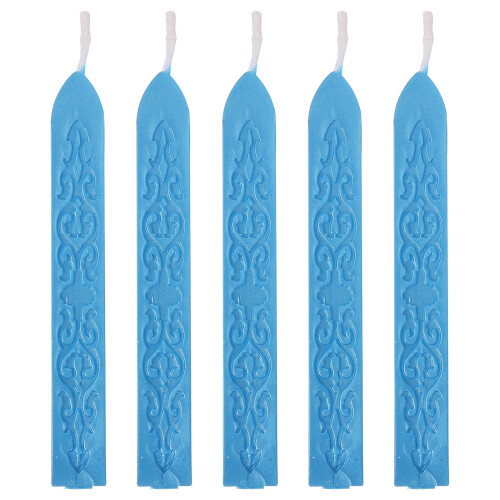 5 Pièces Bâtonnets De Cire À Sceau Kit Pour Enveloppe