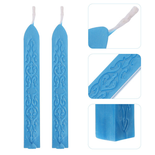 5 Pièces Bâtonnets De Cire À Sceau Kit Pour Enveloppe 2