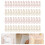 100 Unidades Clips Corazón, Marcadores Decorativos 2