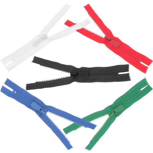 5 Pezzi Strisce Cerniere Da Cucire Con Coulisse Colorate 1