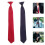 2 Pezzi Cravatte Con Clip Per Formale 5